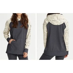 Burton Womens Crown Bonded Pullover Hoodie Sz M Water-Repellent